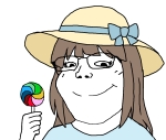character:anti-chan character:soylita hat lollipop // 1012x861 // 24KB