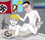 body_pillow character:chudjak character:gapejak character:shartycuck character:soytan character:squirreljak flag:gay_men_pride_flag flag:nazi_germany gay sex // 1886x1687 // 2.4MB