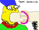 blowjob bwc character:gapejak character:marge_simpson donut if_specialprovisionforwarrior-z_comments_on_this_he_is_trans matt_groening penis // 631x499 // 59KB