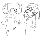 character:bury_pink_gril character:soytan oekaki // 857x753 // 161KB