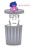 character:bury_pink_gril character:markiplier_soyjak sad // 406x591 // 74KB