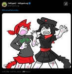 character:alunya character:tama twitter // 739x756 // 291KB