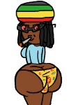 ass character:soytan smoking // 411x600 // 10KB