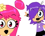 character:ami_onuki character:two_pointing_soyjaks character:yumi_yoshimura hi_hi_puffy_amiyumi // 680x538 // 298KB
