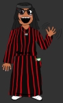 africa apa beanie benue_state brown_skin character:soytan clothes flag:benue_state full_body glasses hair idoma naira nairaland nigeria open_mouth red_eyes shoes teeth // 1352x2196 // 286KB