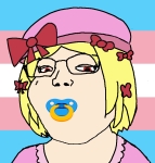 character:lambdadelta character:soylita flag:transgender_pride_flag lolkek pacifier umineko // 760x792 // 38KB