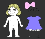 character:alice full_body naked template // 1928x1682 // 64KB