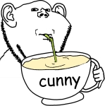 character:impjak cunny drinking // 845x850 // 145KB