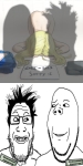 character:gapejak character:markiplier_soyjak loli pragmata // 769x1536 // 987KB