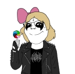 character:soylita lollipop metal music // 1436x1408 // 290KB