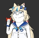 character:sameko_saba character:soylita vtuber // 1436x1408 // 57KB