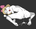 ahegao blushing bodily_fluids character:soylita cum feet meta:pornographic_content naked showing_ass traced underage // 1455x1169 // 79KB