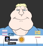 blond blue_eyes buff character:mexiaryan character:meximutt devox flag:argentina flag:cunnystan flag:femboy_pride_flag flag:maps_pride_flag flag:transgender_pride_flag incels.is looksmax.org otaku // 1170x1249 // 311KB