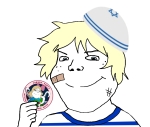 advertisement character:shoyta character:soylita flag:israel kippah // 1012x861 // 206KB