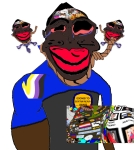 character:jartycuck flag flag:non-binary_pride_flag slopjak // 639x715 // 310KB