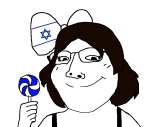 character:soylita flag flag:israel lollipop star_of_david // 1012x861 // 193KB