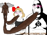 bbc blacked blowjob character:cobson character:rapeson character:soyak character:soylita queen_of_spades // 1614x1211 // 732KB