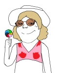 character:soylita lollipop swimsuit taxi_driver // 1093x1391 // 94KB