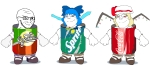 character:cirno character:flandre_scarlet character:soyak character:soylita coca_cola sprite sproke // 1815x800 // 178KB