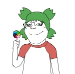 character:soylita character:yotsuba_koiwai lollipop // 1436x1408 // 66KB