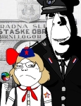 character:cobson character:rapeson character:soylita communism jasenovac lollipop ustasha // 1399x1814 // 280KB