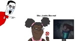 brown_skin character:chudjak character:soylita lollipop the_little_mermaid // 2283x1264 // 482KB