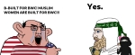 character:amerimutt character:nordic_chad character:soylita flag flag:united_states hijab // 2263x932 // 467KB