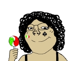 character:soylita flag flag:italy lollipop queen_of_spades // 1012x861 // 105KB